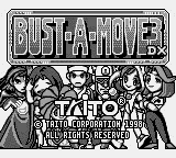 Bust-A-Move 3 DX - Arcade Edition Title Screen